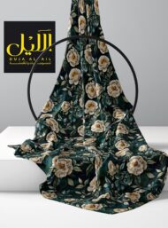 Petal flower style with green,white colors - Image 2