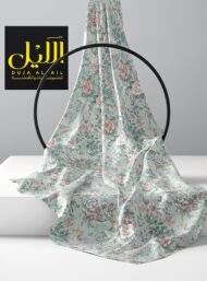 Rose flower style with pink,green colors - Image 2