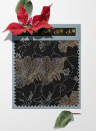 Petal flower style with black,brown colors - Image 6