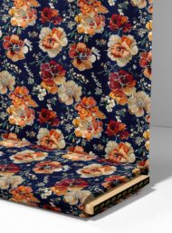 Bloom flower style with red,yellow colors - Image 4