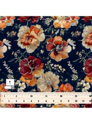 Bloom flower style with red,yellow colors - Image 5