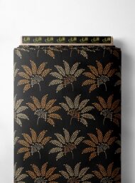 Leaf nature style with black,brown colors