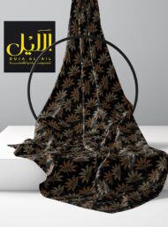 Leaf nature style with black,brown colors - Image 2