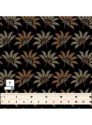 Leaf nature style with black,brown colors - Image 5