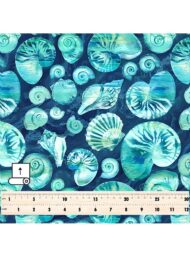 Shell ocean and sky style with blue, green colors - Image 5