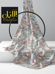 Petal flower style with pink,green colors - Image 2