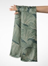 Leaf nature style with green,white colors - Image 3