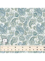 Leaf flower style with green,blue colors - Image 5