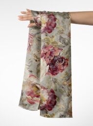 Petal flower style with red,white colors - Image 3