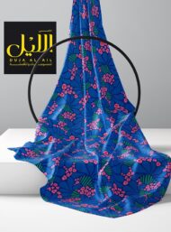 Petal flower style with blue,pink colors - Image 2