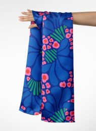 Petal flower style with blue,pink colors - Image 3