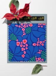 Petal flower style with blue,pink colors - Image 6