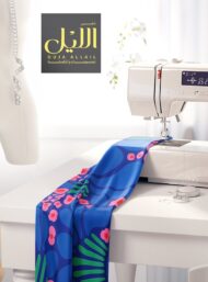 Petal flower style with blue,pink colors - Image 7