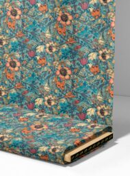 Petal flower style with blue,orange colors - Image 4