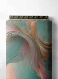 Water abstract style with blue,pink colors