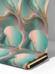 Water abstract style with blue,pink colors - Image 4