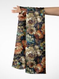 Bloom flower style with red,green colors - Image 3