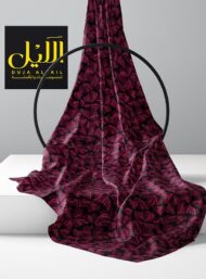 Petal flower style with red,black colors - Image 2