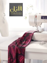 Petal flower style with red,black colors - Image 7