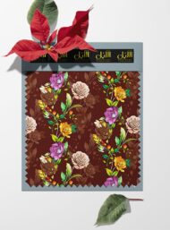 Petal flower style with brown,yellow colors - Image 6