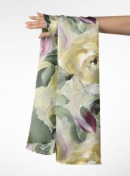 Petal flower style with yellow,green colors - Image 3