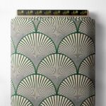 Fan others style with grey,green colors