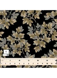 Leaf flower style with grey,black colors - Image 5