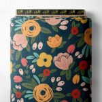 Bloom flower style with pink,yellow colors