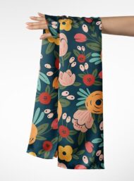 Bloom flower style with pink,yellow colors - Image 3