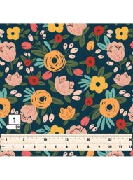 Bloom flower style with pink,yellow colors - Image 5