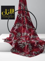 Leaf flower style with red,green colors - Image 2