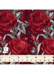 Leaf flower style with red,green colors - Image 5