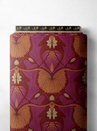 Petal flower style with brown,red colors