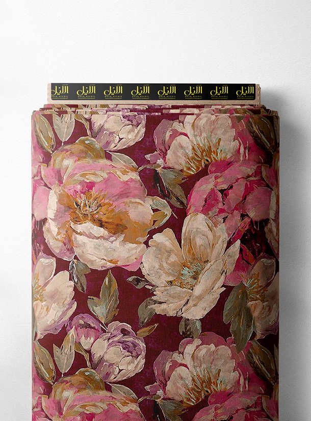 LAI01-2222_1.jpg Petal flower style with pink,green colors - Image 1