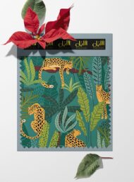 Leopard nature style with green,yellow colors - Image 6