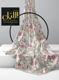 Bloom flower style with pink,grey colors - Image 2