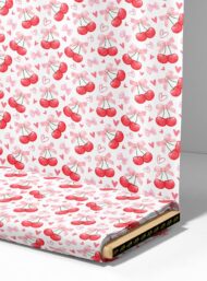 Cherry flower style with red,pink colors - Image 4