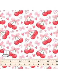 Cherry flower style with red,pink colors - Image 5