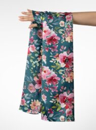 Petal flower style with pink,green colors - Image 3