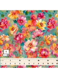 Petal flower style with pink,yellow colors - Image 5