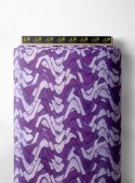 Wave abstract style with purple, white colors