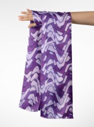 Wave abstract style with purple, white colors - Image 3