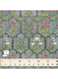 Bloom flower style with green,pink colors - Image 5