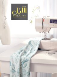 Shell ocean and sky style with blue, white colors - Image 7