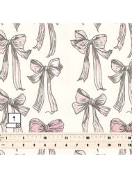 Bow others style with pink,grey colors - Image 5