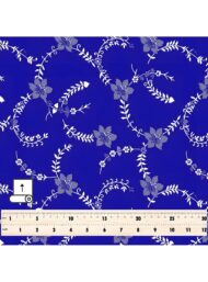 Leaf flower style with blue, white colors - Image 5