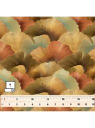 Petal flower style with brown,green colors - Image 5