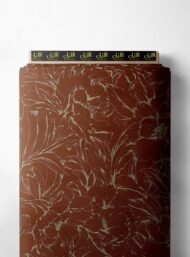 Petal flower style with brown, white colors