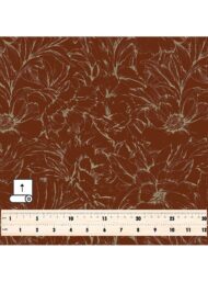 Petal flower style with brown, white colors - Image 5