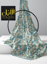 Petal flower style with green,blue colors - Image 2